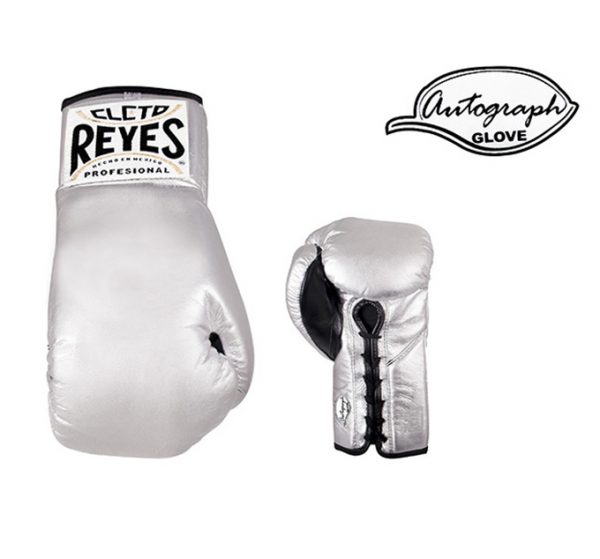 Cleto Reyes Autograph Gloves Silver Bullet
