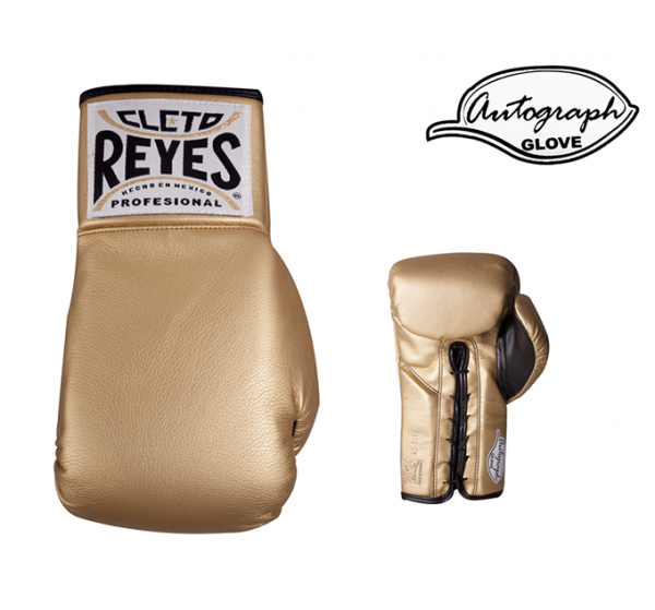 Cleto Reyes Autograph Gloves Solid Gold