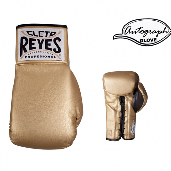 Cleto Reyes Autograph Gloves Solid Gold