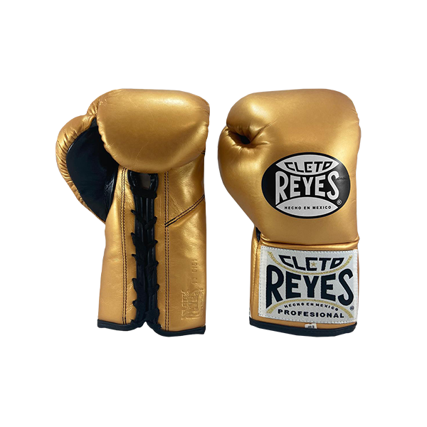 Cleto Reyes Professional Boxing Gloves solid gold