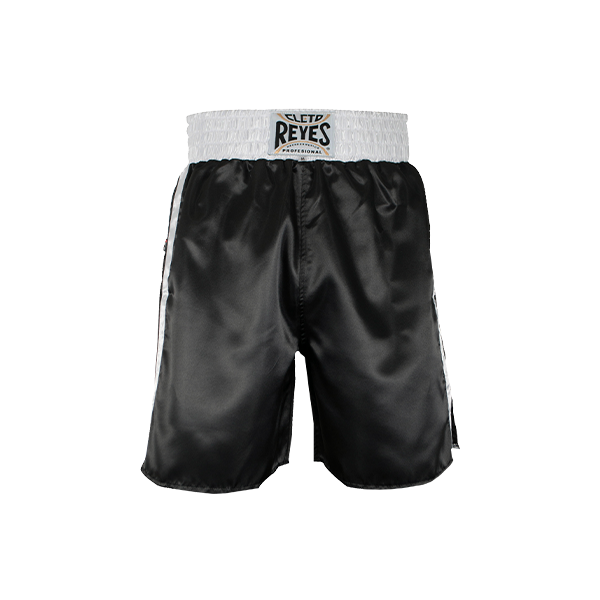 Cleto Reyes Boxing Trunks - Black/White
