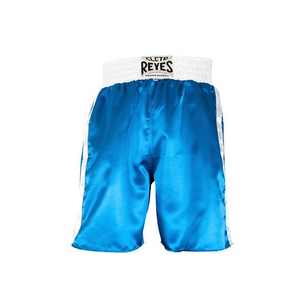 Cleto Reyes Boxing Trunks - Blue/White