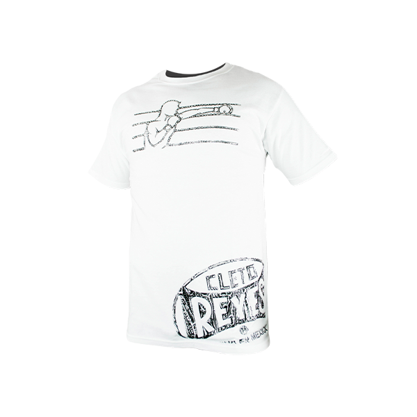 Cleto Reyes Punching Boxer T-Shirt - White