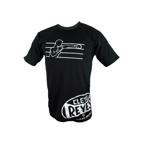 Cleto Reyes Punching Boxer T-Shirt - Black