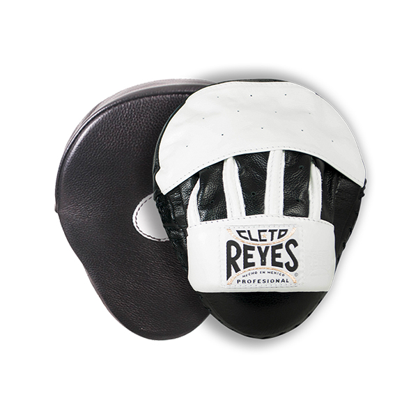 Cleto Reyes Curved Punch Mitts Black/White 