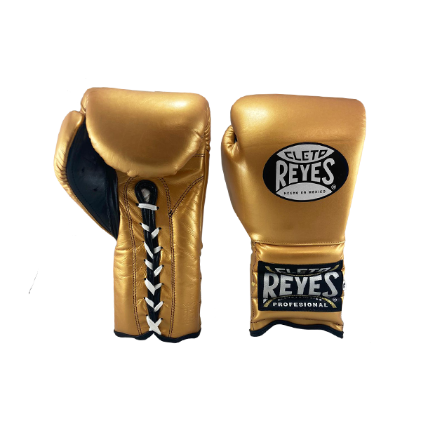 Cleto Reyes Traditional Lace Up Training Boxing Gloves Red 