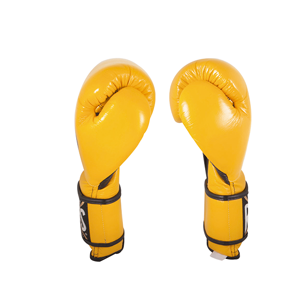 Cleto Reyes Hook and Loop Gloves Brillant Yellow