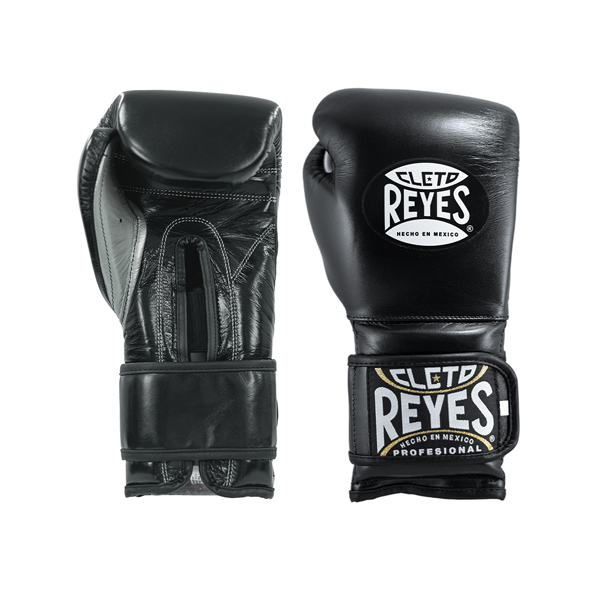Cleto Reyes Boxing Gloves | Hook & Loop Black