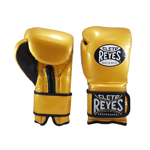 Cleto Reyes Hook and Loop Gloves solid gold