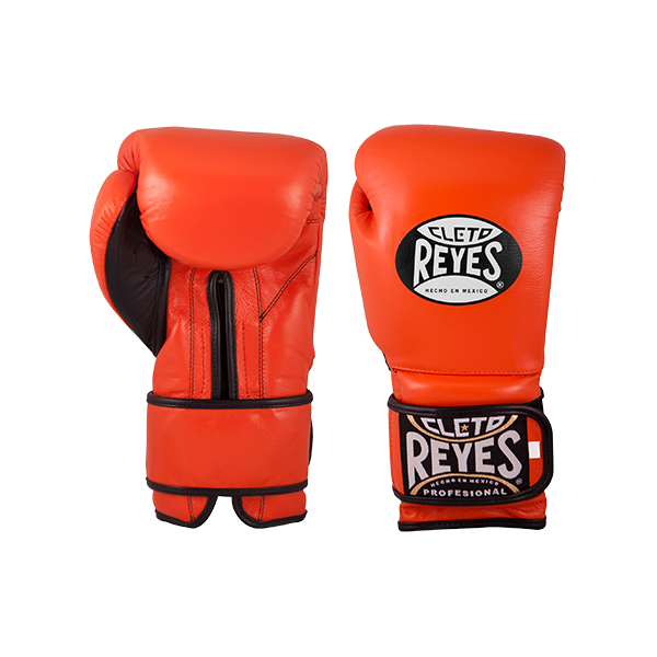 Cleto Reyes Hook and Loop Gloves Tiger Orange