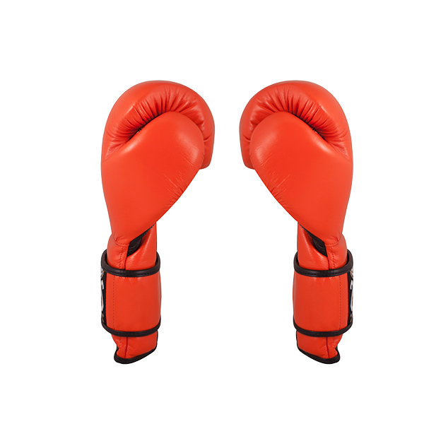 Cleto Reyes Hook and Loop Boxing Gloves Tiger Orange