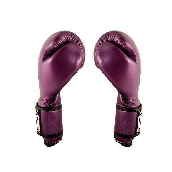 Cleto Reyes Hook and Loop Gloves Metalic Purple