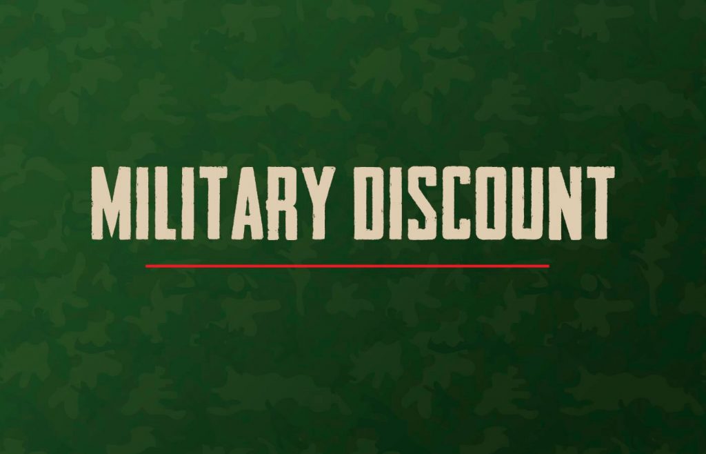 Military & First Responders Discount