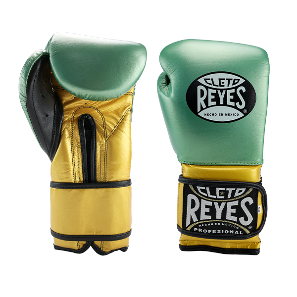 Green Cleto Reyes Boxing Professional Sparring Gloves 