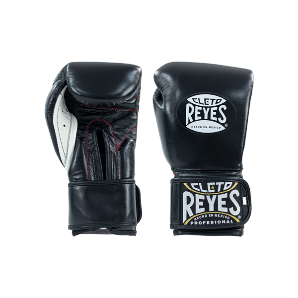 Cleto Reyes Boxing Gloves with Hook and Loop Closure - Red Seams