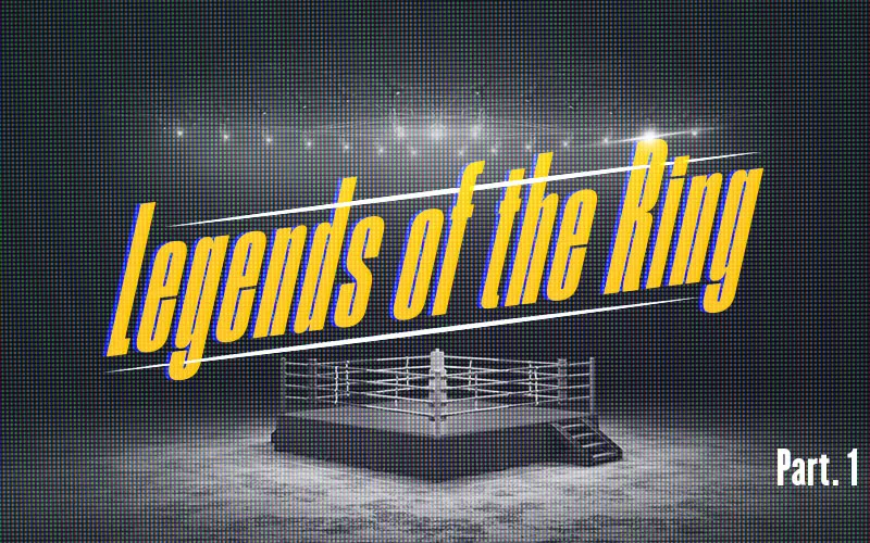 Legends Of The Ring - New blog series banner