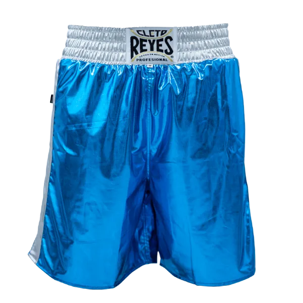 Cleto Reyes Boxing Short, Blue & Silver