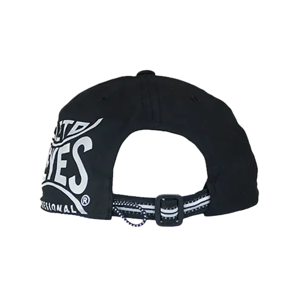 Cleto Reyes Polyester Cap - Black (back view) | C882N