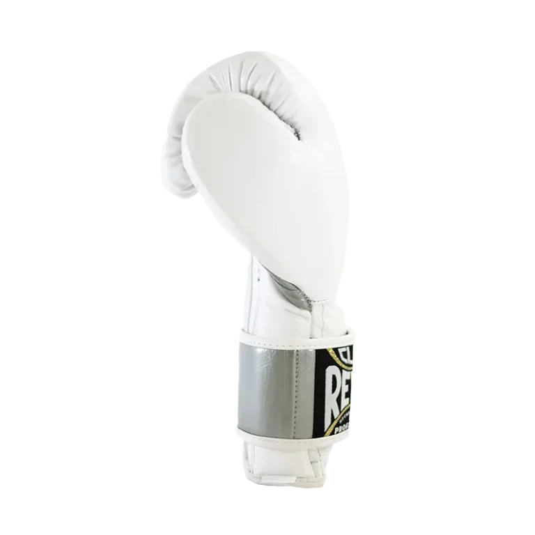 Silver Storm - Hook & Loop Boxing Gloves E641BL side | Cleto Reyes USA Boxing