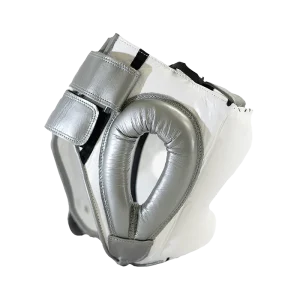 Silver Storm Traditional Headgear E388BL - side view 2 | Cleto Reyes USA Boxing