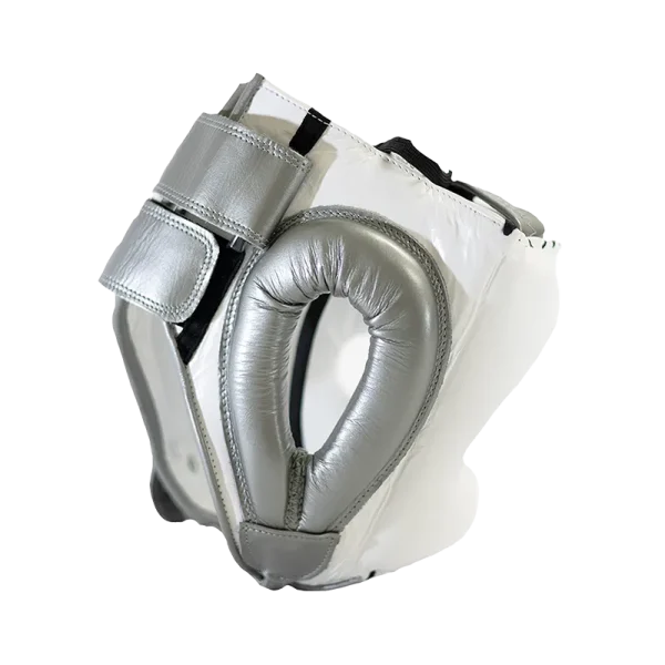 Silver Storm Traditional Headgear E388BL - side view 2 | Cleto Reyes USA Boxing