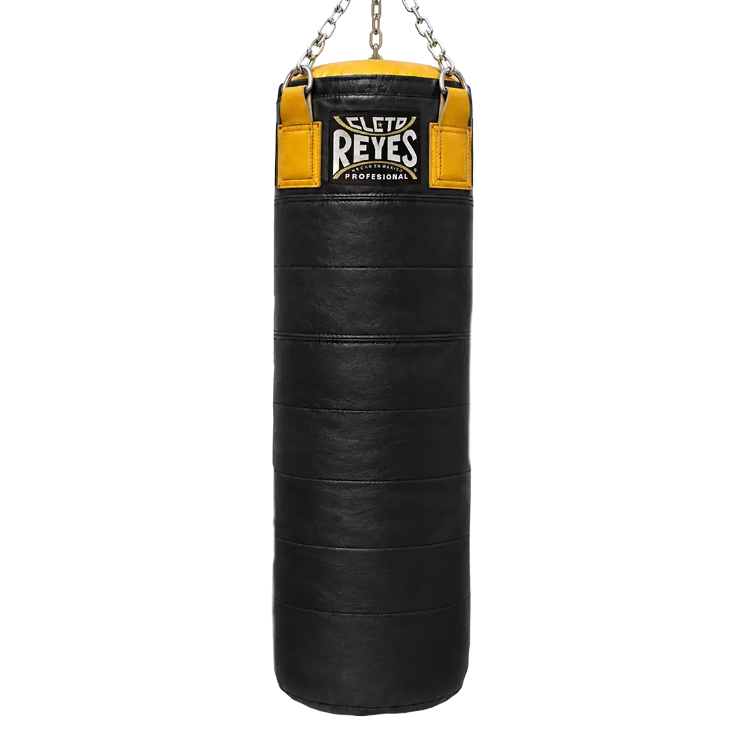 Cleto Reyes Extra Heavy Bag Leather Yellow Display