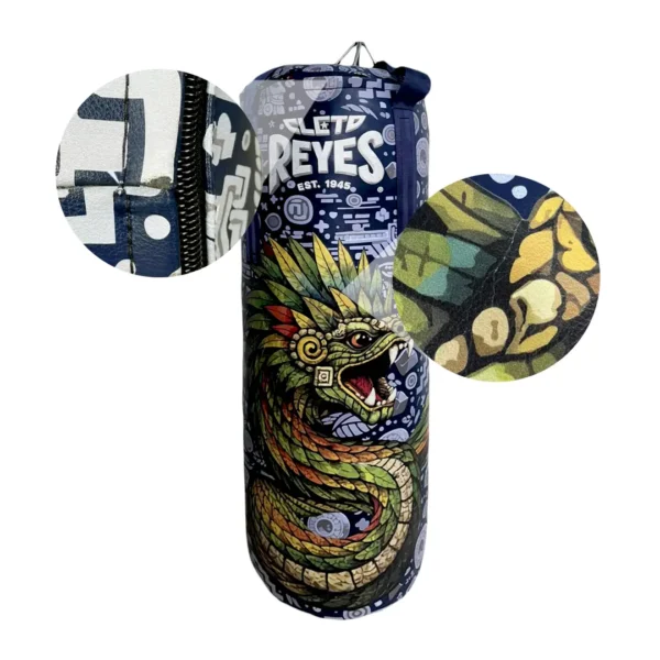 Cleto Reyes Quetzalcoatl Dual Vision Heavy Bag Display